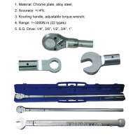 1" Quick Release Professional Repair Tools 750nm to 2000nm hand tools preset torque wrench