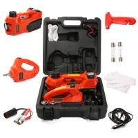 DINSEN New arrival car repair tool kit DC 12V electric jack and electric impact wrench